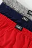 3 Pack Mini Briefs - Navy/Grey Melange/Red sold by Edgars