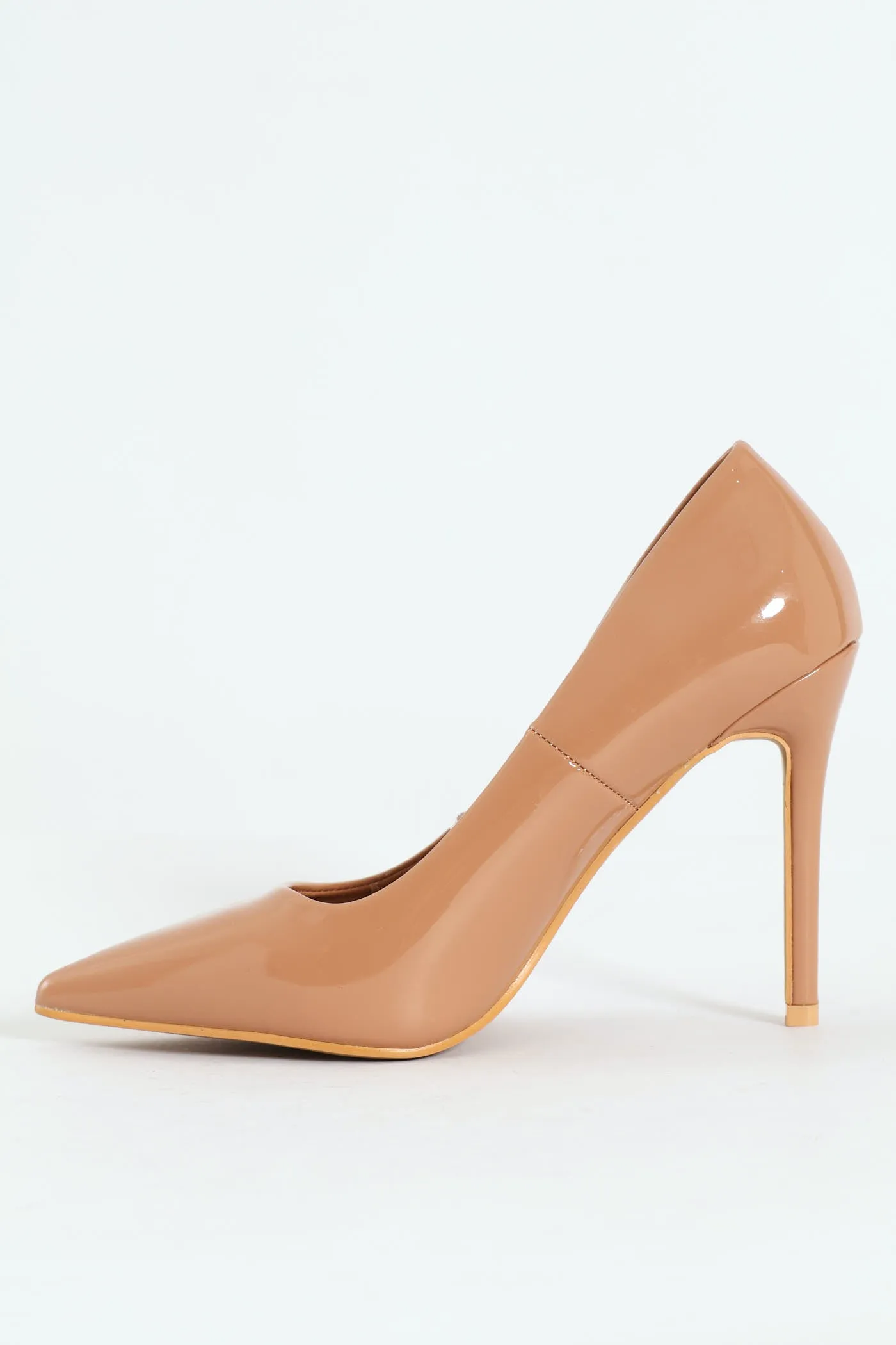 Patent Pointy Heel - Nude sold by Edgars product image thumbnail 2