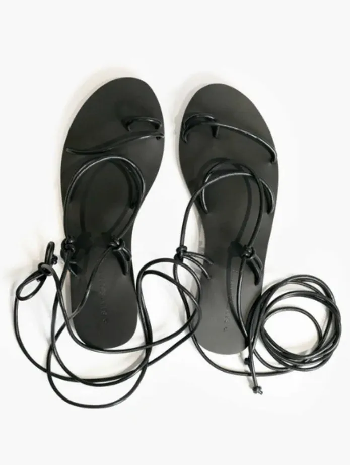 Milana Barely There Lace-Up Sandal - Black sold by Edgars product image thumbnail 3