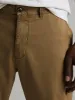 Venice Slim Fit Chino Trousers  - Khaki sold by Edgars