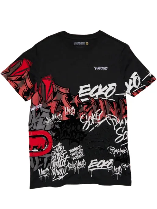 Heritage Graffiti Tee - Black sold by Edgars