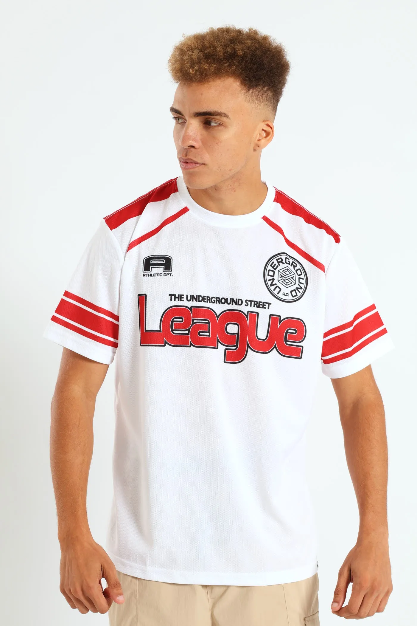 Crew Sports Jersey - White sold by Edgars