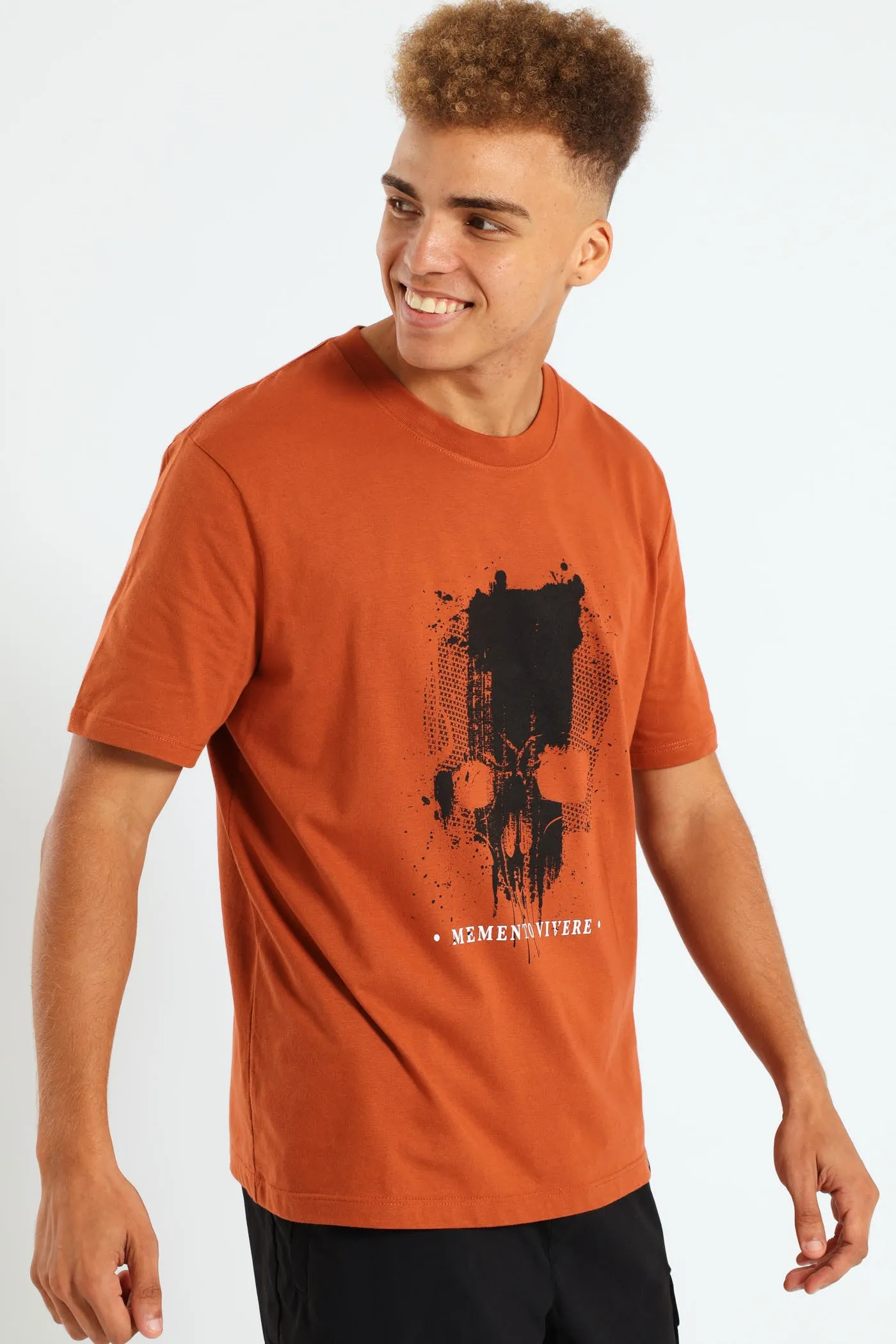 Warpaint Skull Tee - Rust sold by Edgars product image thumbnail 2