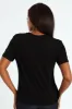Cornelli Flower Tee - Black sold by Edgars