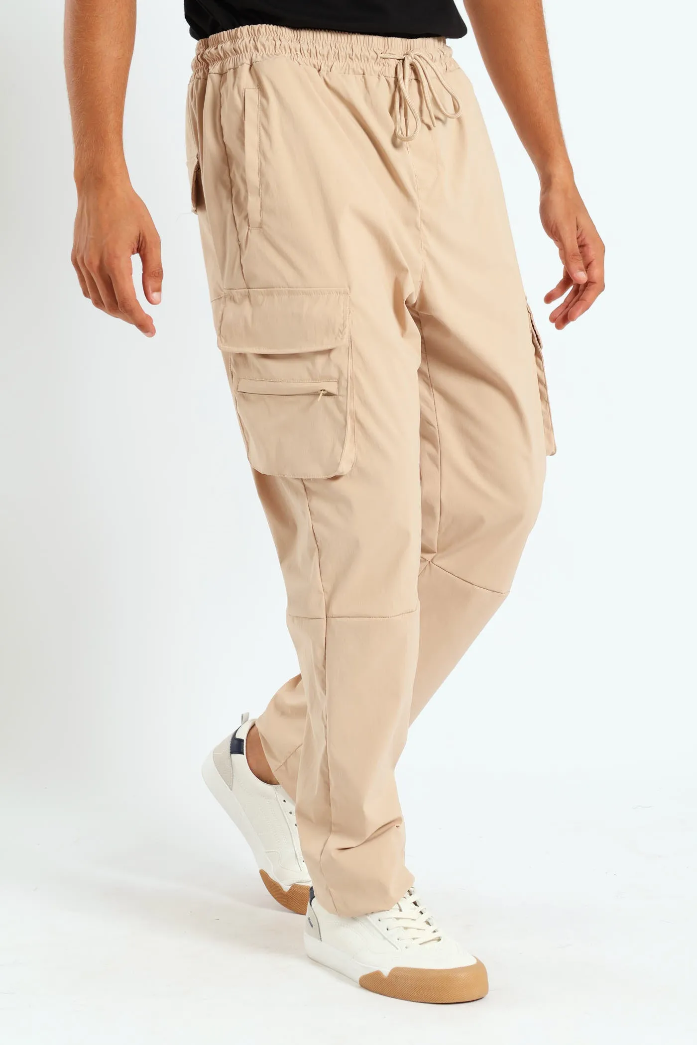 Multi Pocket Technical Cargo Pants - Stone sold by Edgars product image thumbnail 3