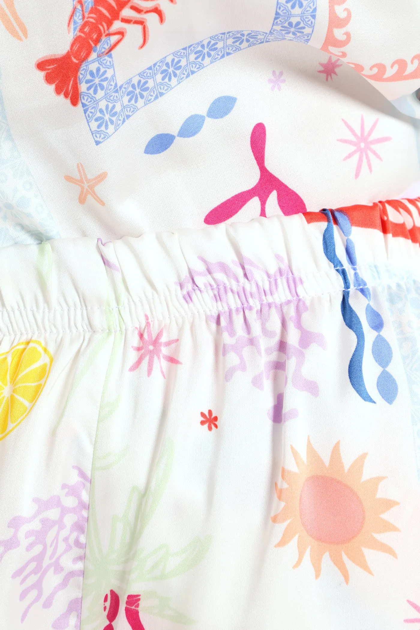 Satin Button Through & Short Set sold by Edgars product image thumbnail 5