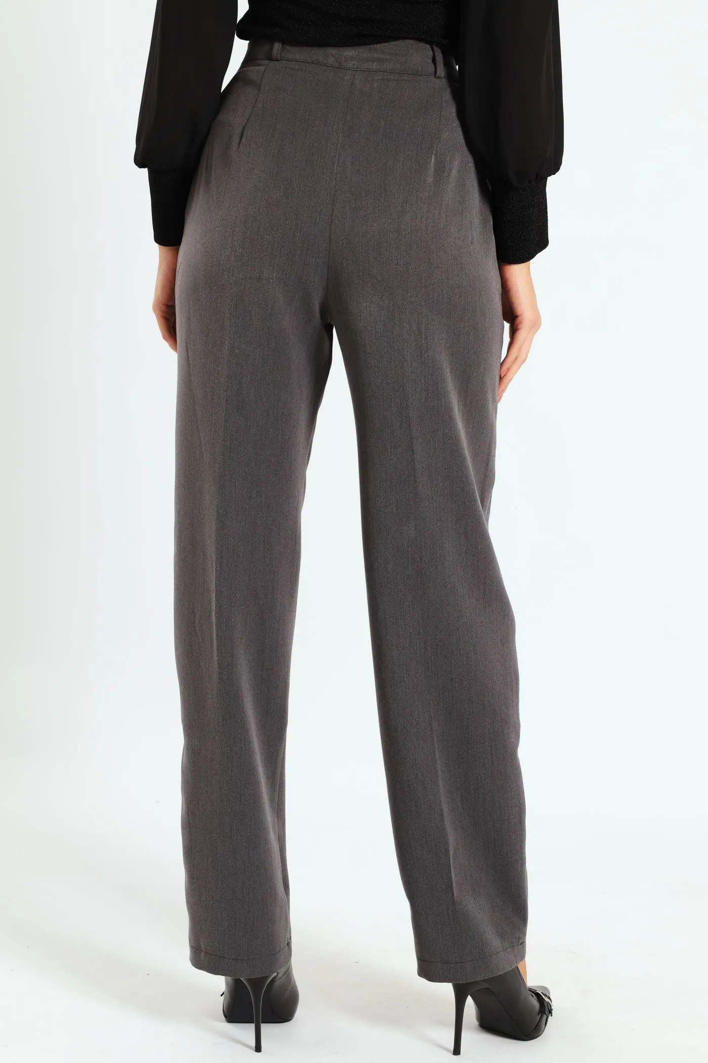 Cigarette Tailored Pants - Grey sold by Edgars product image thumbnail 4