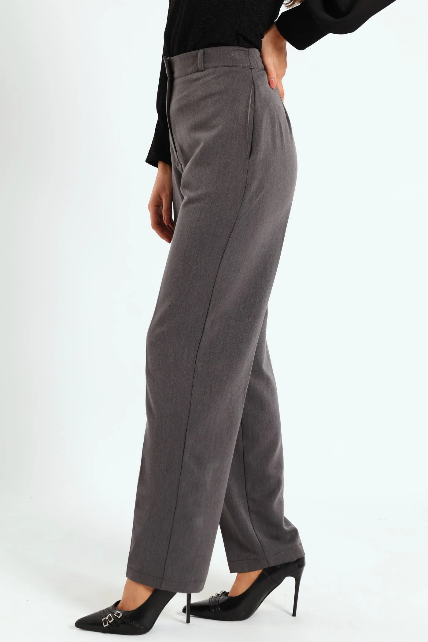 Cigarette Tailored Pants - Grey sold by Edgars product image thumbnail 3