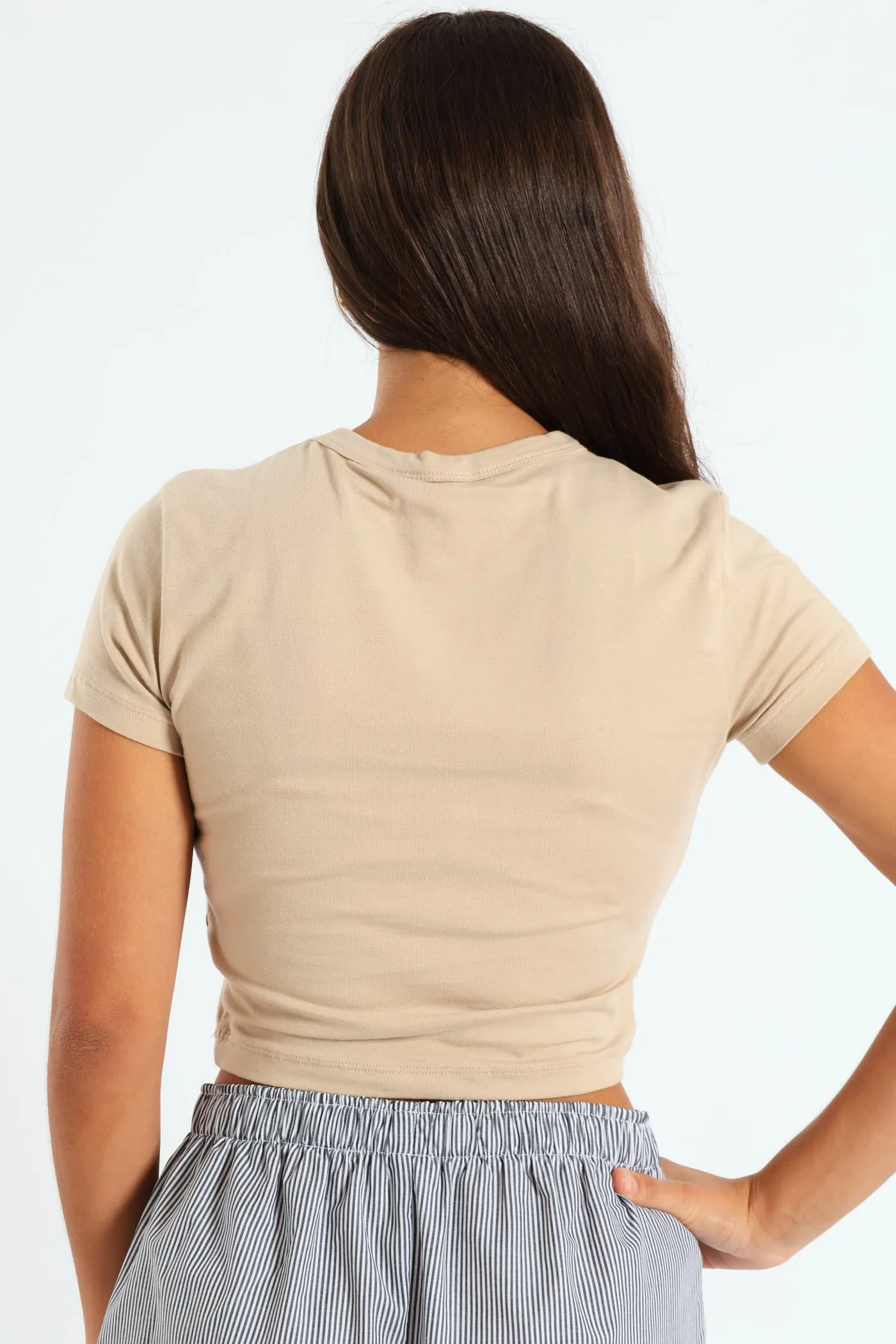 Basic Short Sleeve Tee - Stone sold by Edgars product image thumbnail 2