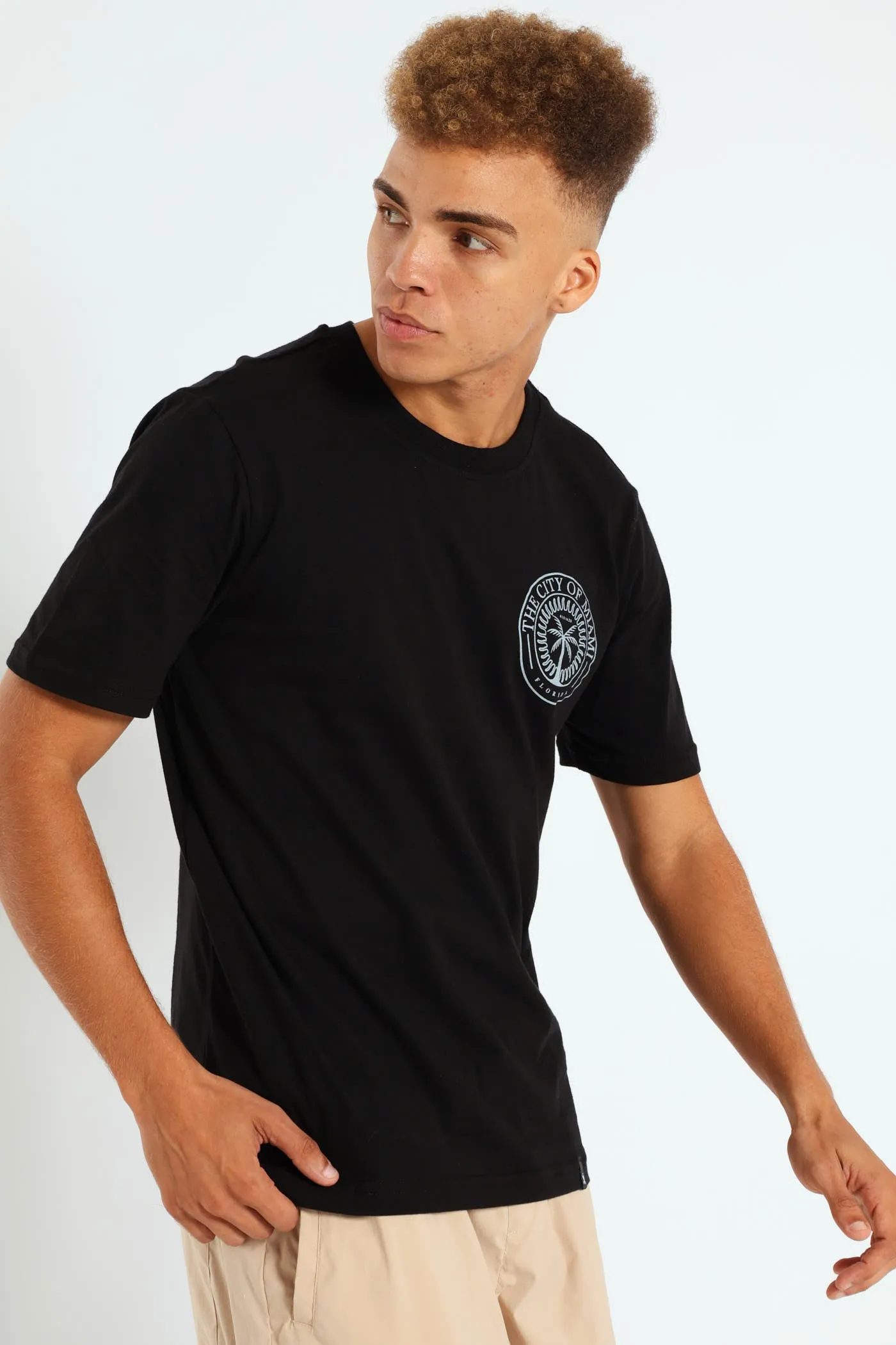 Miami City Front & Back Print Tee - Black sold by Edgars product image thumbnail 4