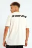 Racer Front & Back Print Tee - Off White sold by Edgars 