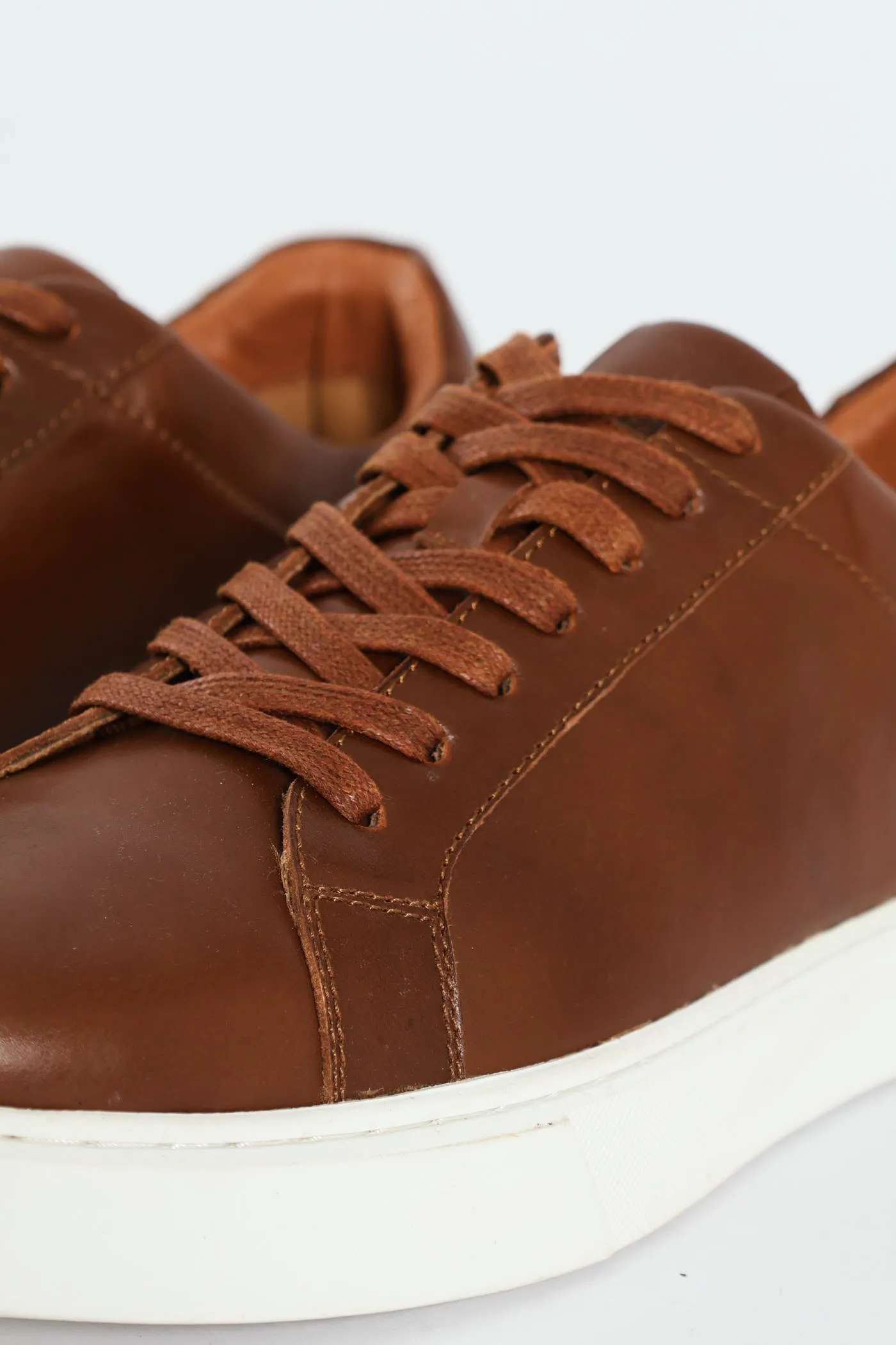 Leather Lace Up Sneaker - Brown sold by Edgars product image thumbnail 5