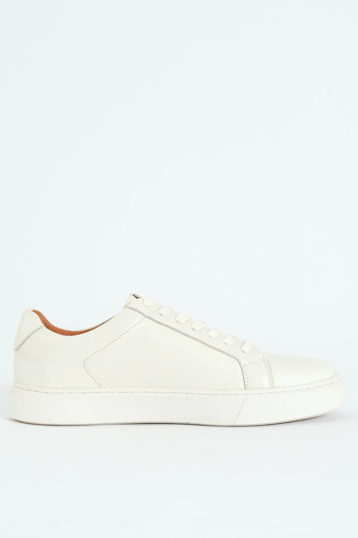 Leather Lace Up Sneaker - White sold by Edgars product image thumbnail 3