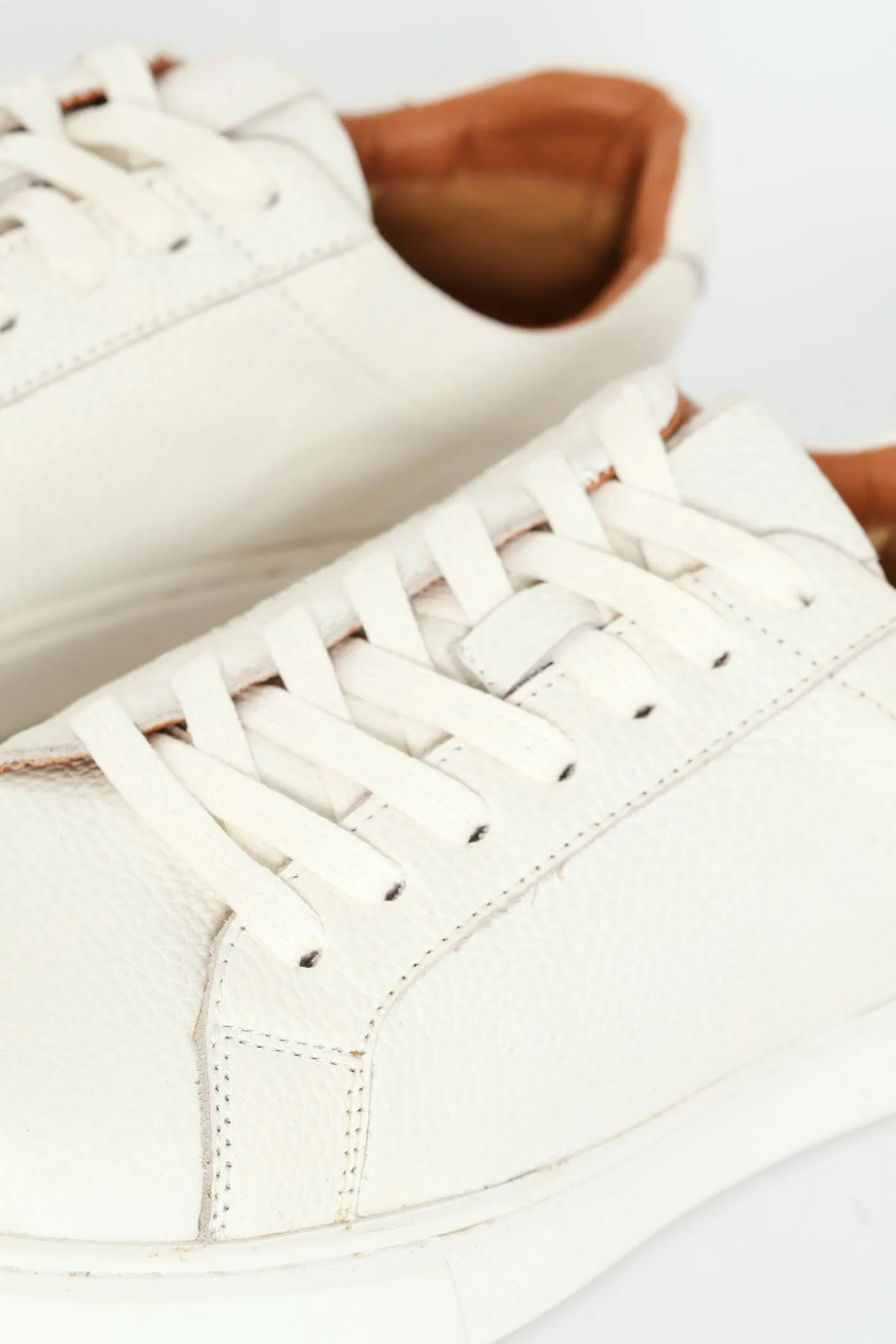 Leather Lace Up Sneaker - White sold by Edgars product image thumbnail 5