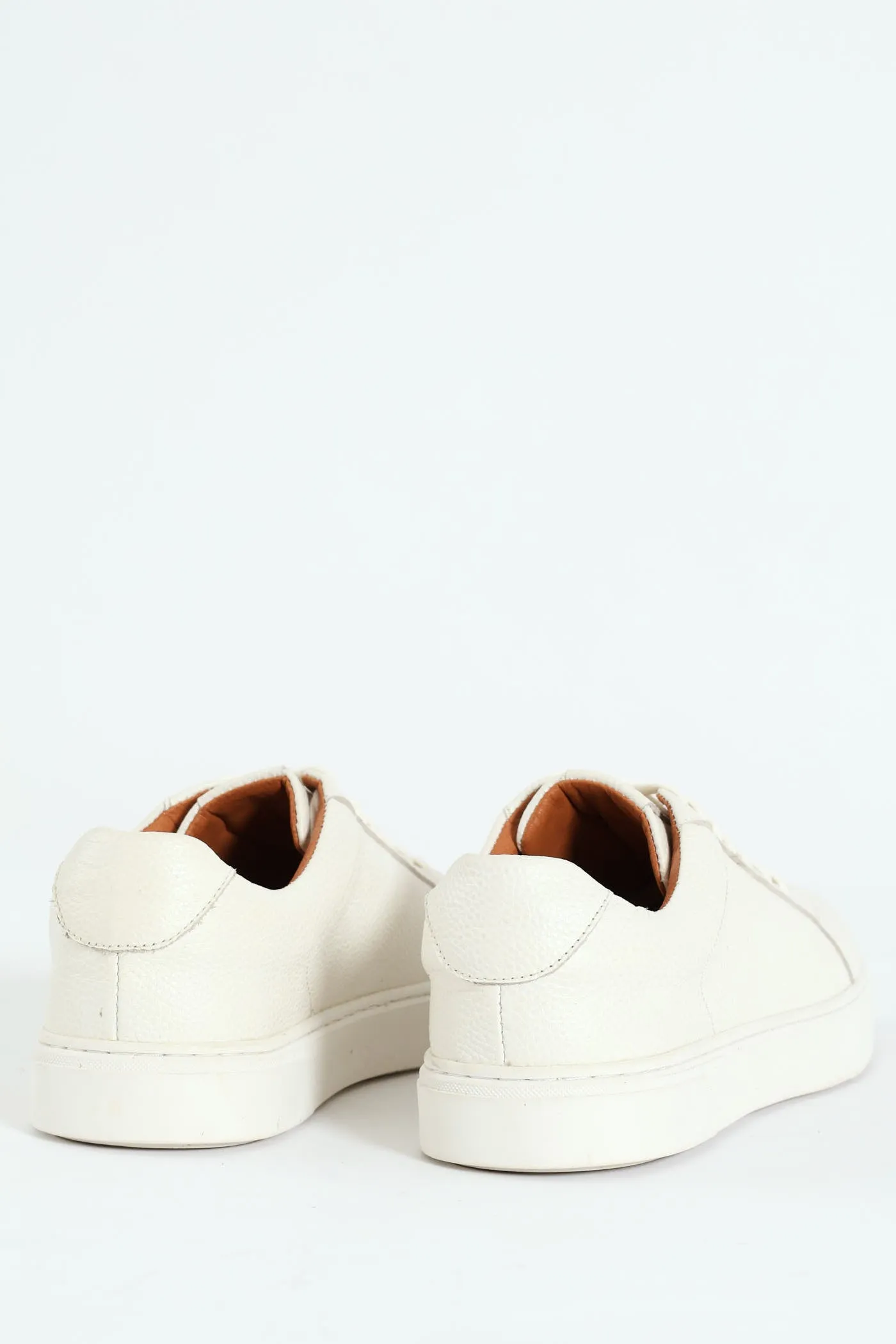 Leather Lace Up Sneaker - White sold by Edgars product image thumbnail 4
