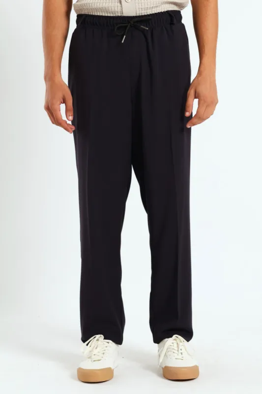 Elastic Trouser - Navy sold by Edgars