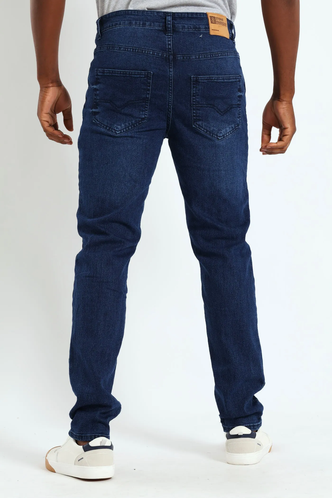 Mid Whisker Blast Skinny Denim - Denim sold by Edgars product image thumbnail 3