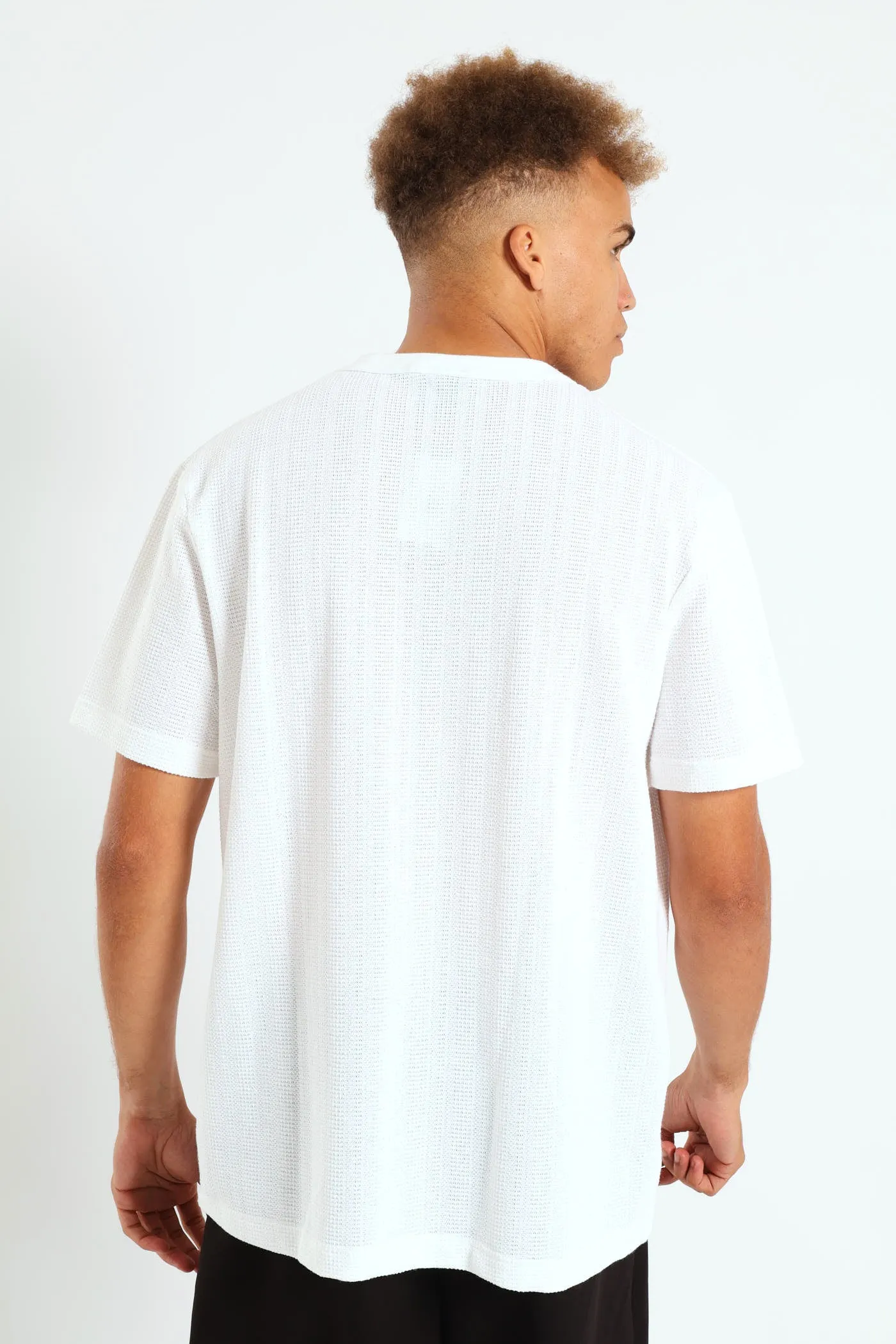 Fine Crochet Look Tee - White sold by Edgars product image thumbnail 4