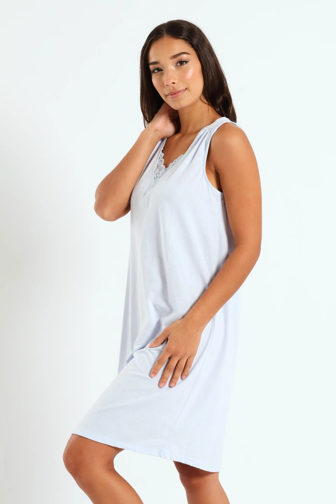 2 Pack Paisley Print Sleepshirt - Navy sold by Edgars product image thumbnail 4