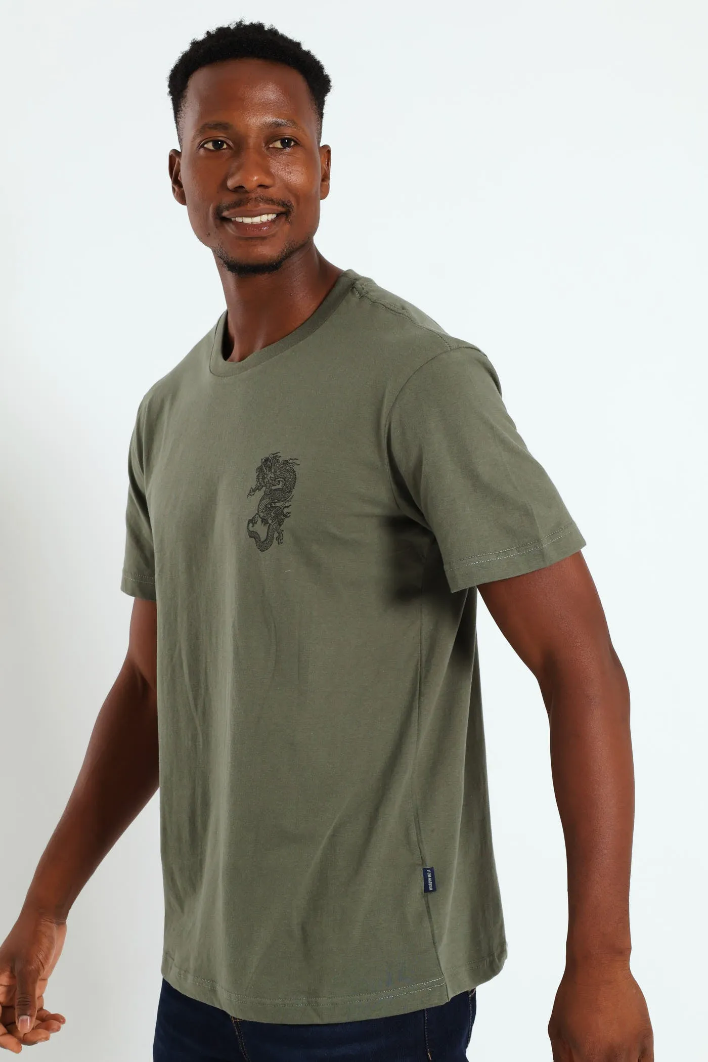Dragon Grid Front & Back Tee - Fatigue sold by Edgars product image thumbnail 3