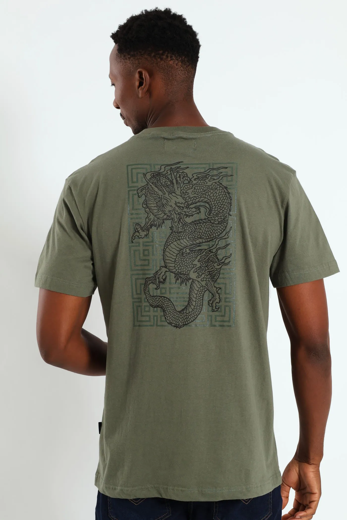 Dragon Grid Front & Back Tee - Fatigue sold by Edgars product image thumbnail 2