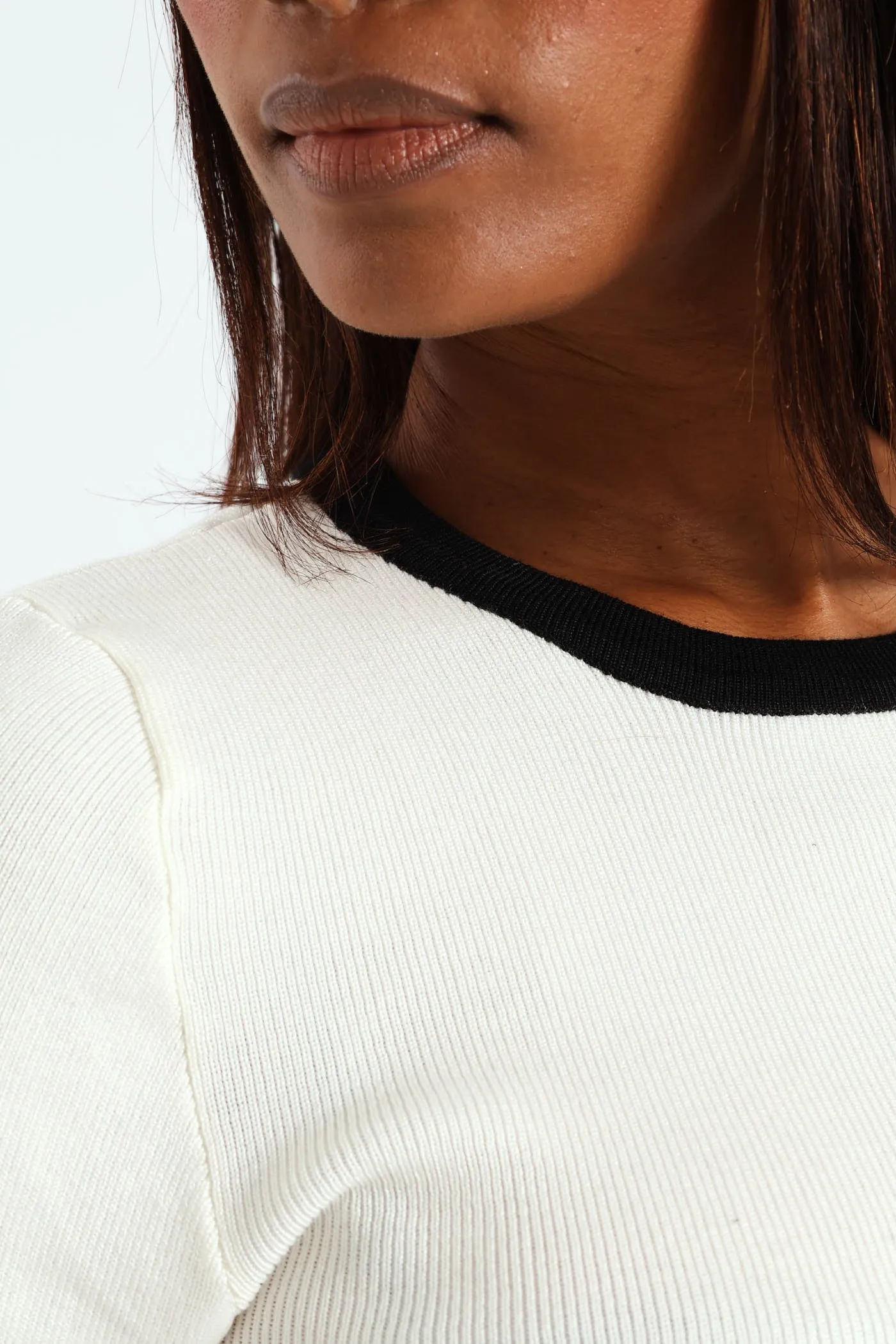 Tipped Pullover Top - White sold by Edgars product image thumbnail 2