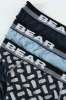 3 Pack Mini Briefs - Blue/Navy/Chain Design sold by Edgars 