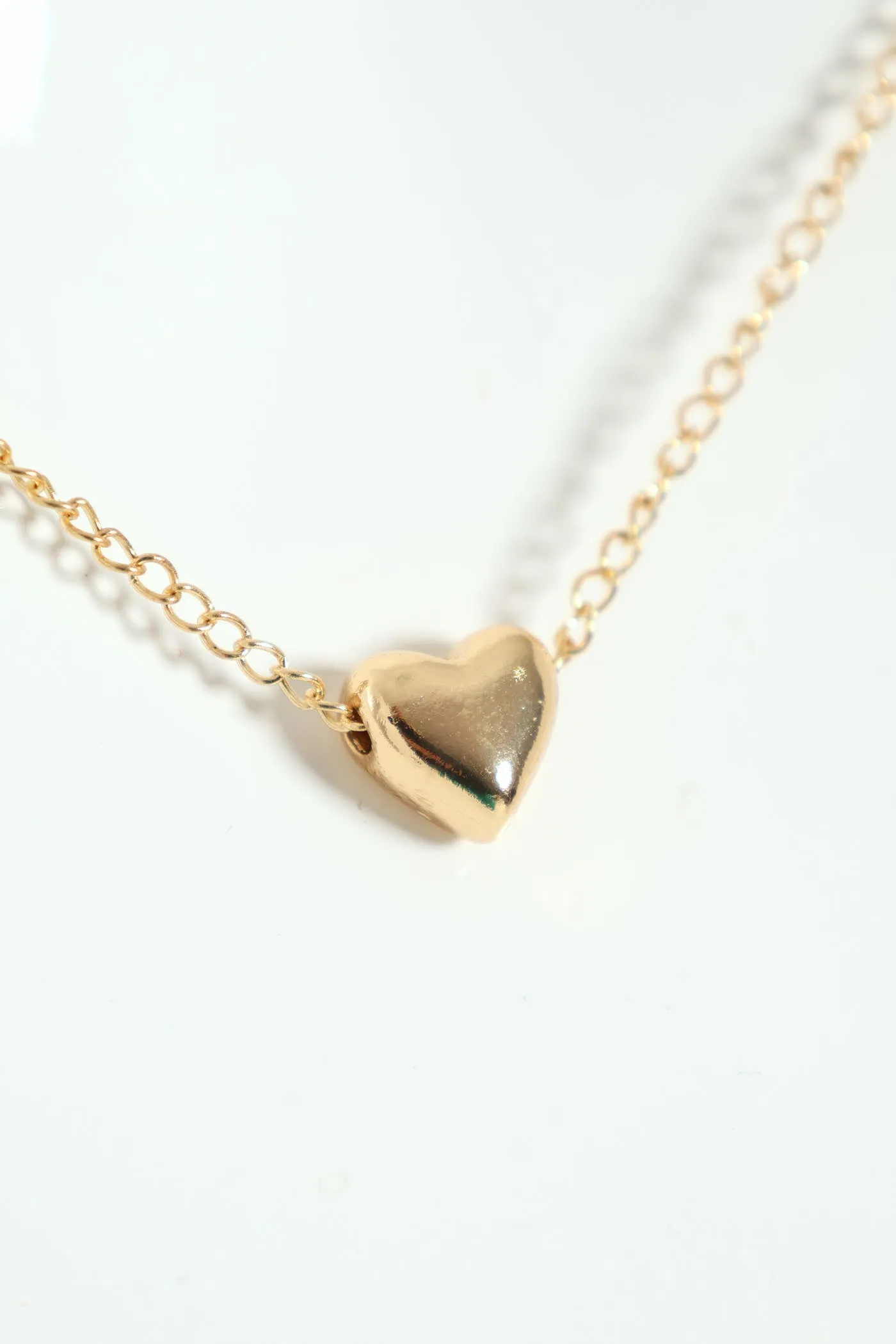 Heart Pendant Necklace - Gold sold by Edgars