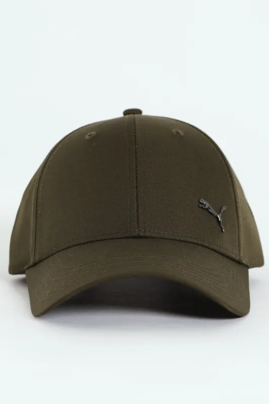 Essential Metal Puma Cat Baseball Cap - Fatigue sold by Edgars 