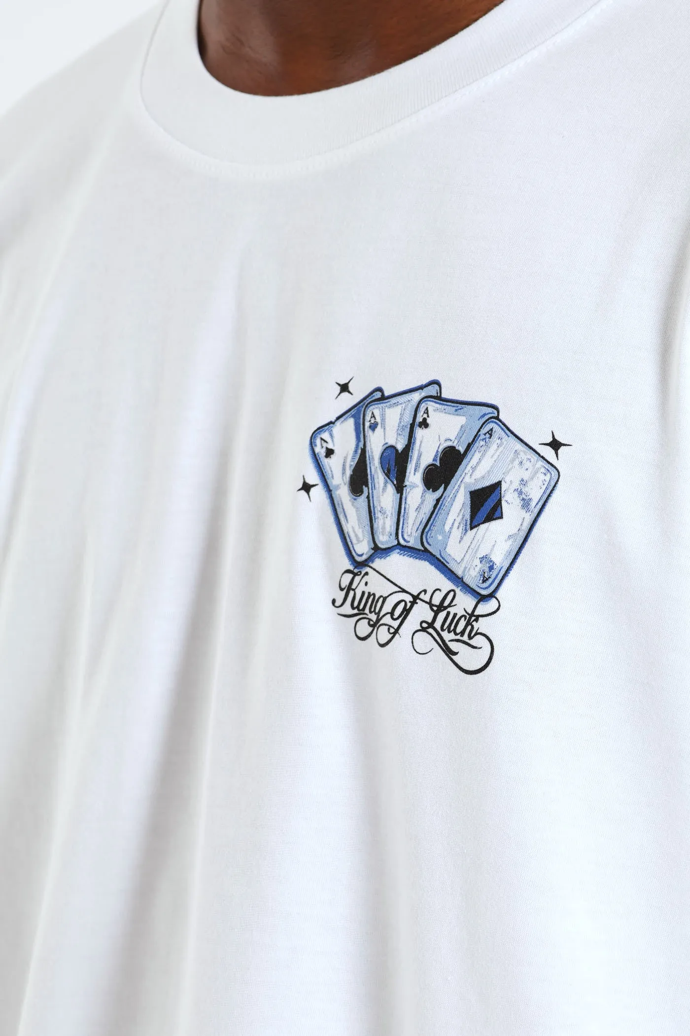 Cards Front & Back Tee - White sold by Edgars product image thumbnail 4