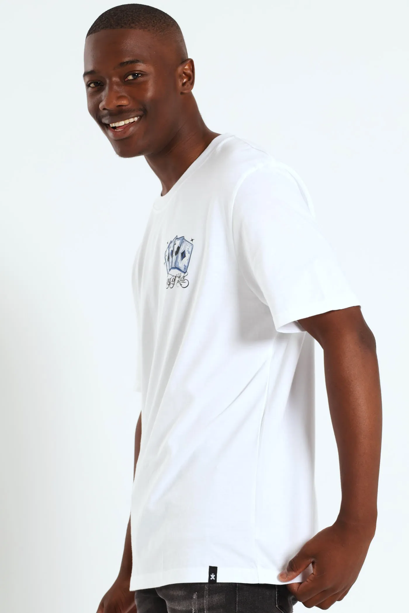 Cards Front & Back Tee - White sold by Edgars product image thumbnail 3