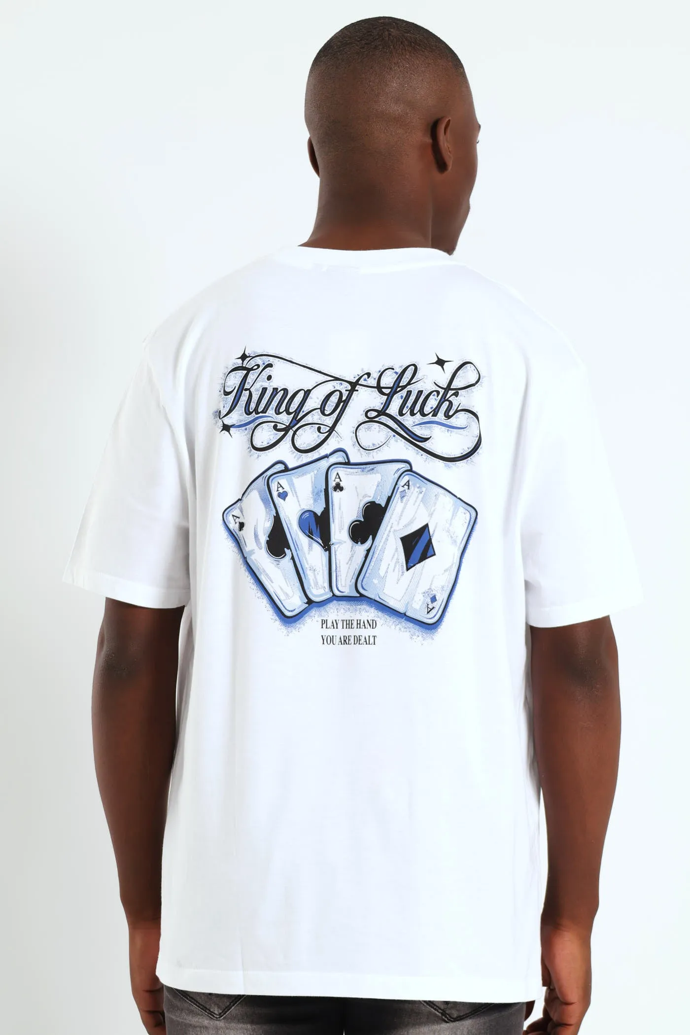 Cards Front & Back Tee - White sold by Edgars product image thumbnail 2