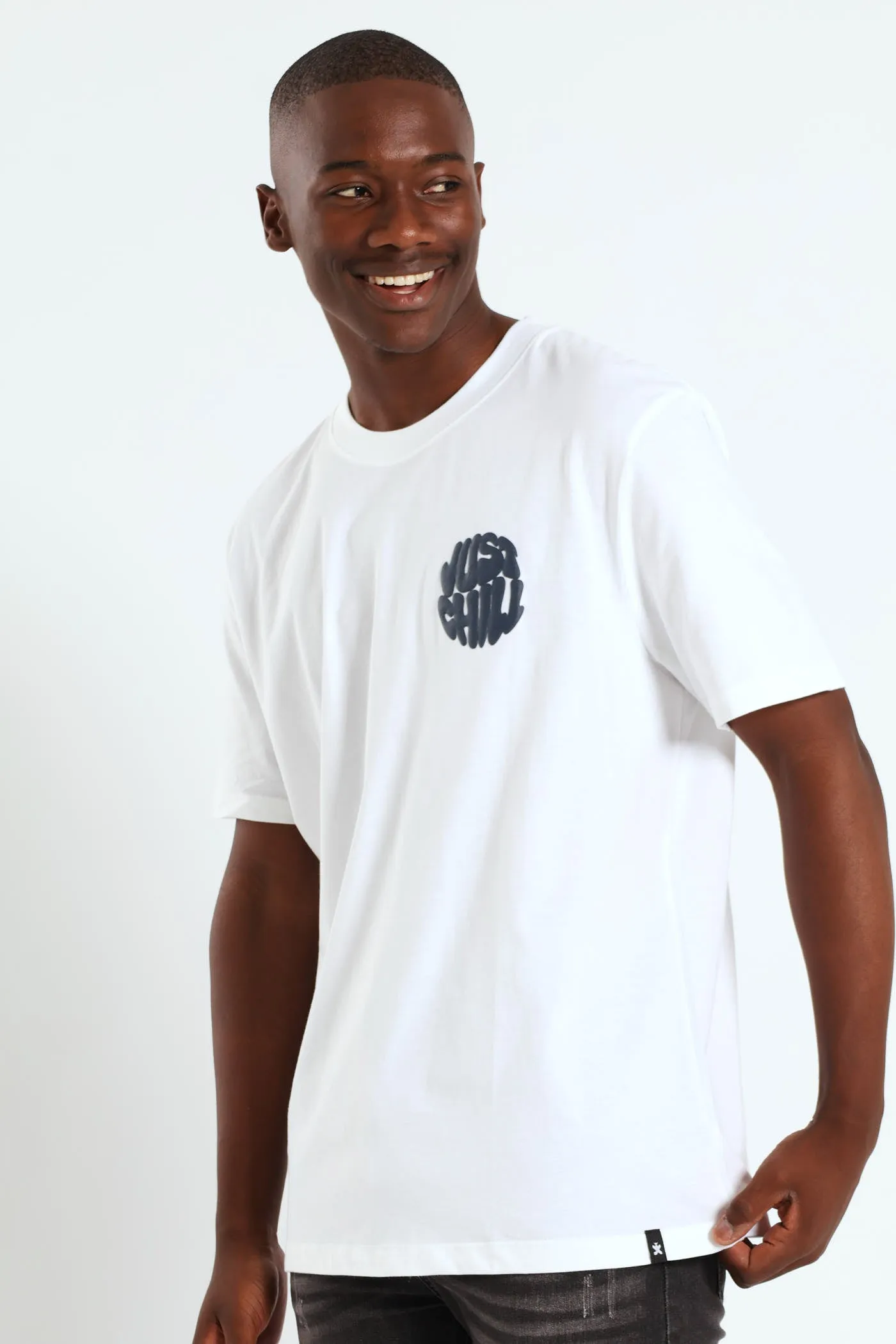 Just Chill Print Tee - White sold by Edgars product image thumbnail 3