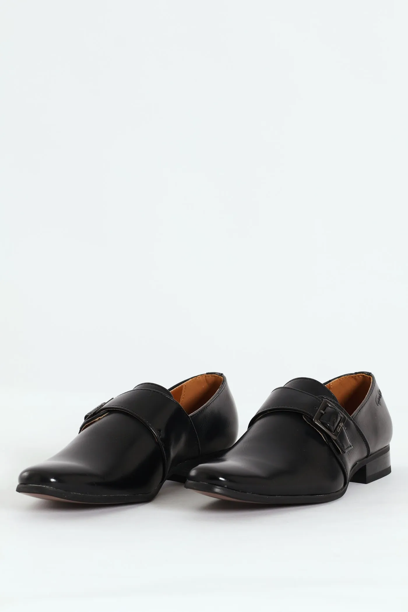 Slip On Buckle Loafer - Black sold by Edgars