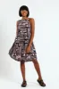 Hi-Neck Drop Waist Mini Dress sold by Edgars