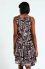 Hi-Neck Drop Waist Mini Dress sold by Edgars