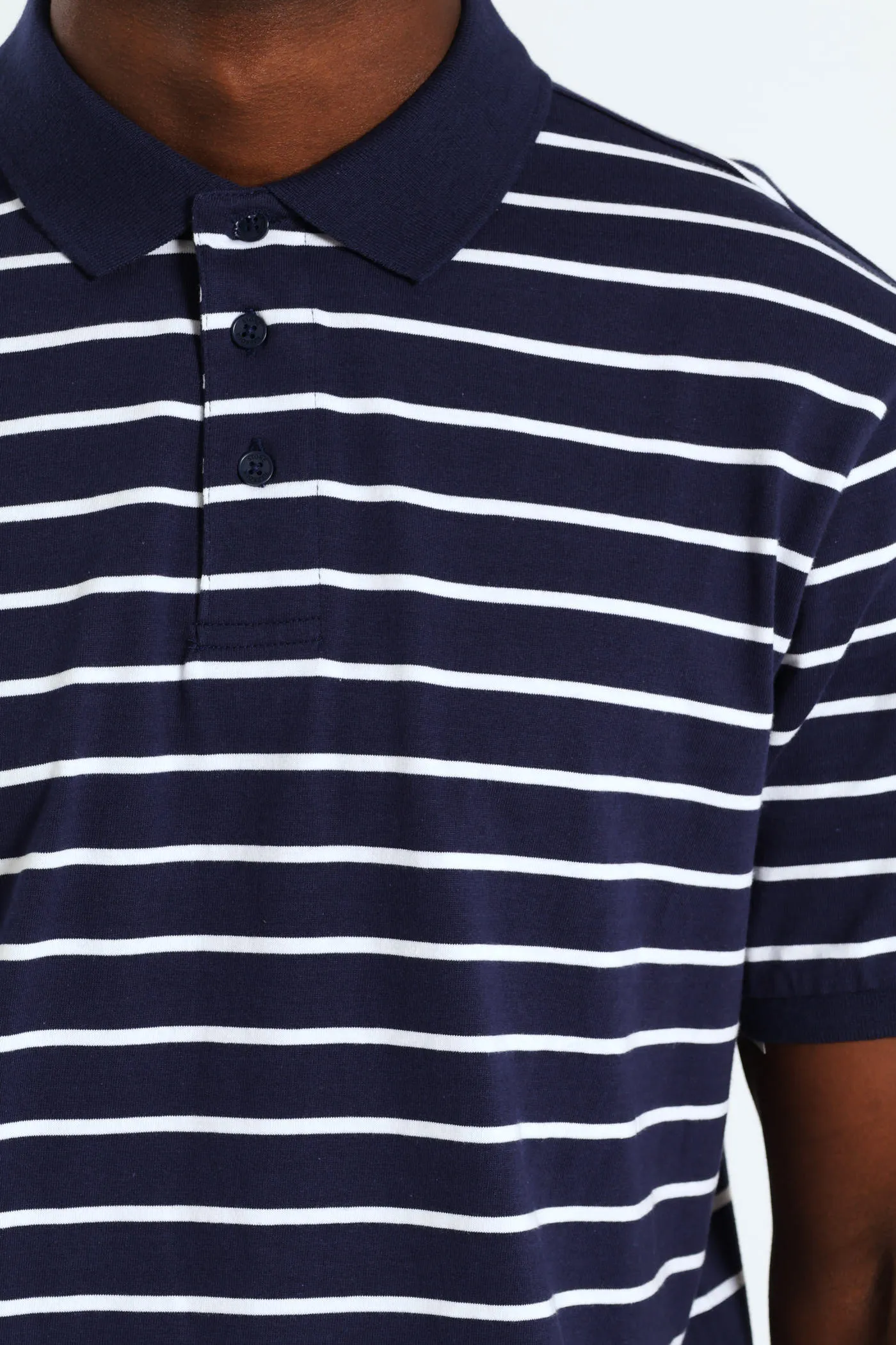 Stripe Golfer - Navy/White sold by Edgars product image thumbnail 4