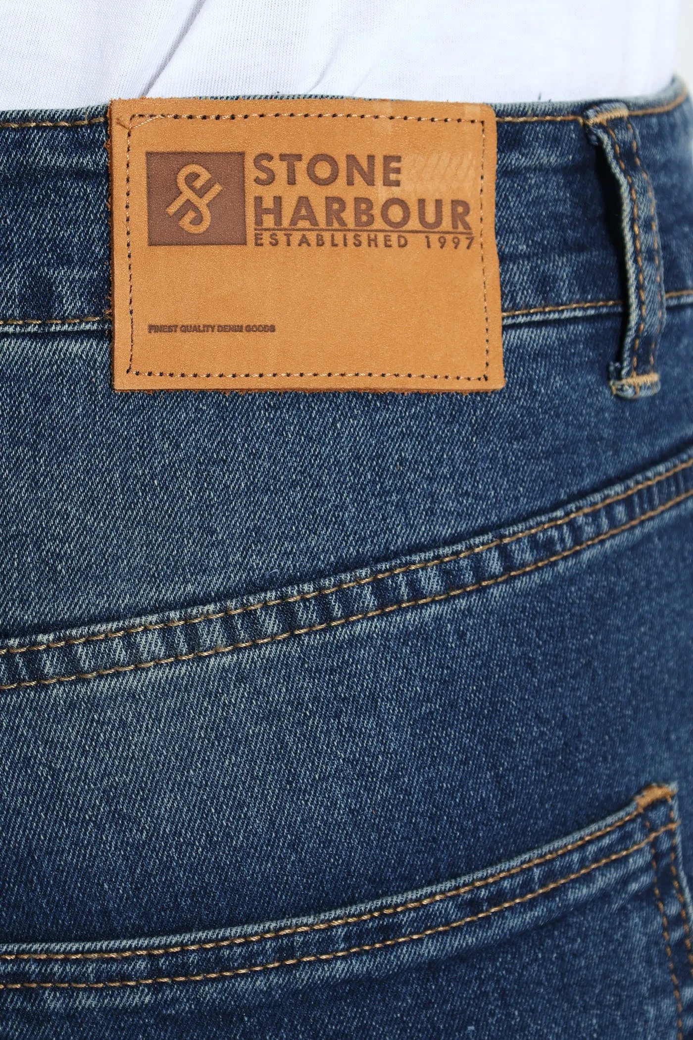 Mid Tint Creased Skinny Jean - Denim sold by Edgars product image thumbnail 4