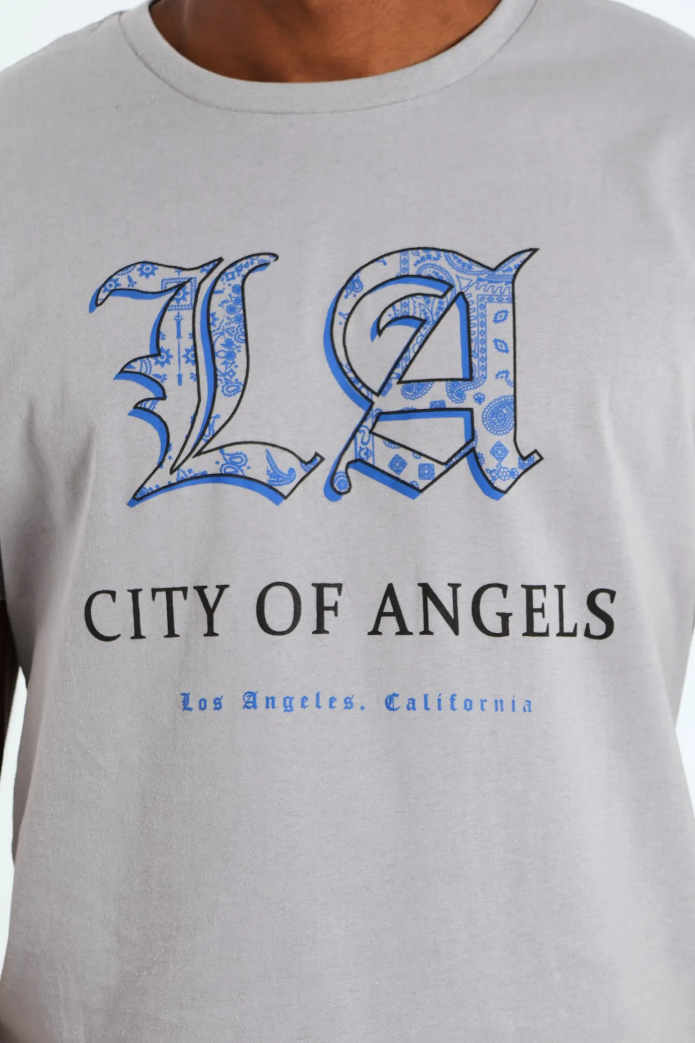 Basic Print Tee - Light Grey sold by Edgars product image thumbnail 2