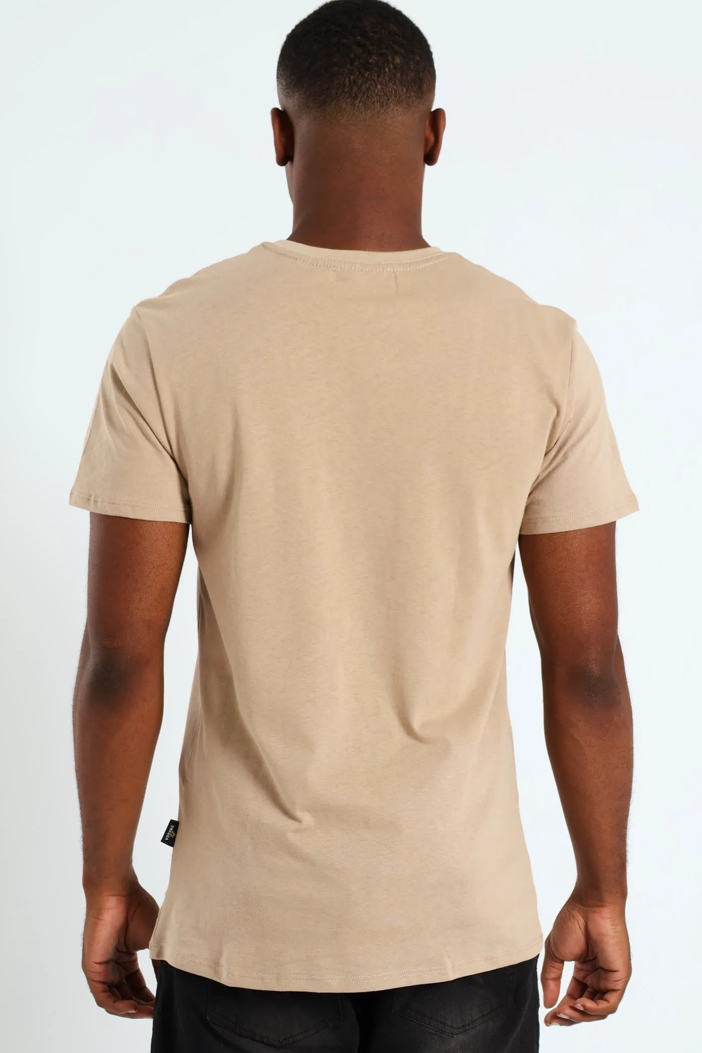 Short Sleeve Basic Print Tee - Stone sold by Edgars product image thumbnail 3