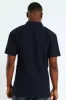 Texture Button Through Shirt - Navy sold by Edgars