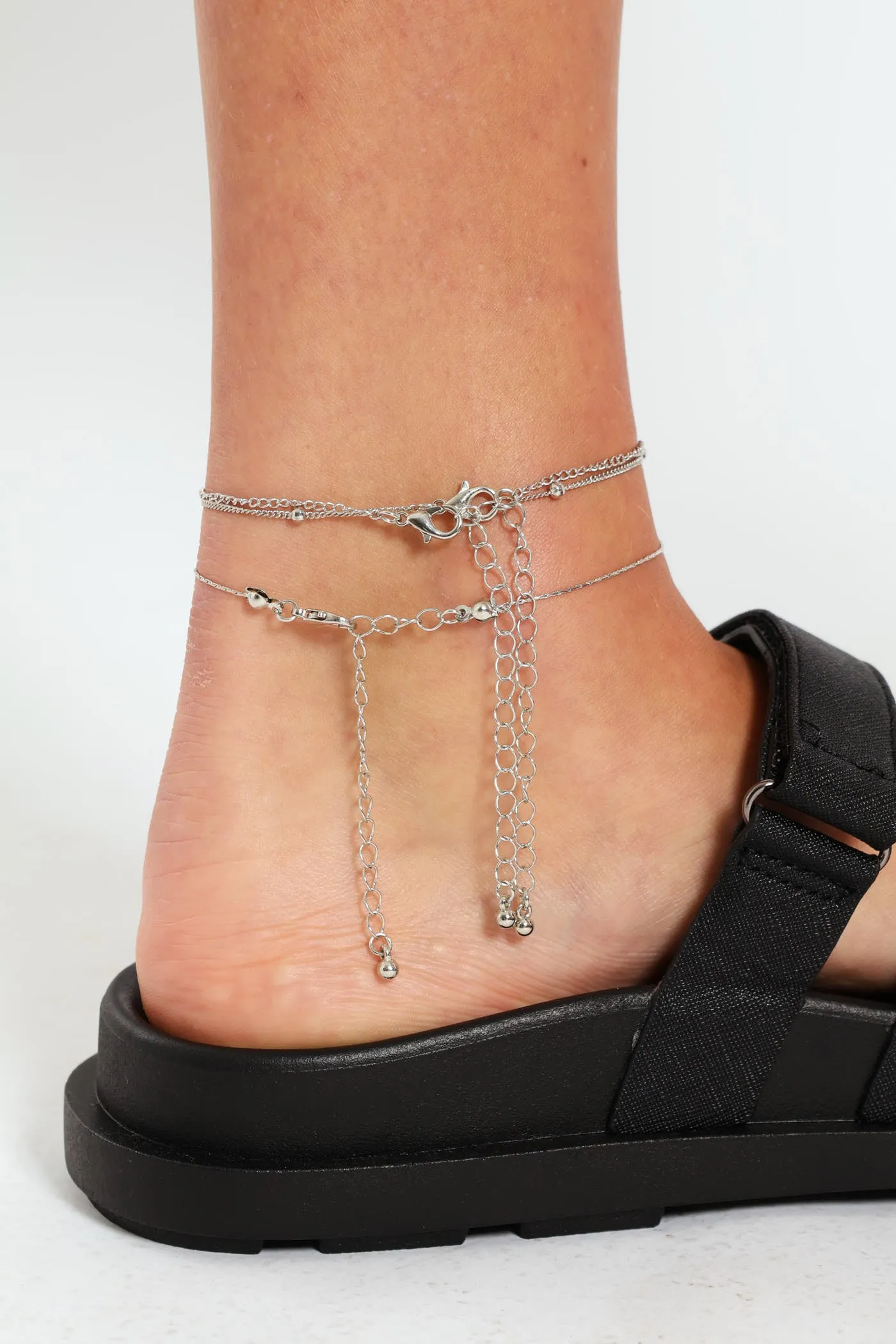 3 Pack Anklet - Silver sold by Edgars product image thumbnail 2