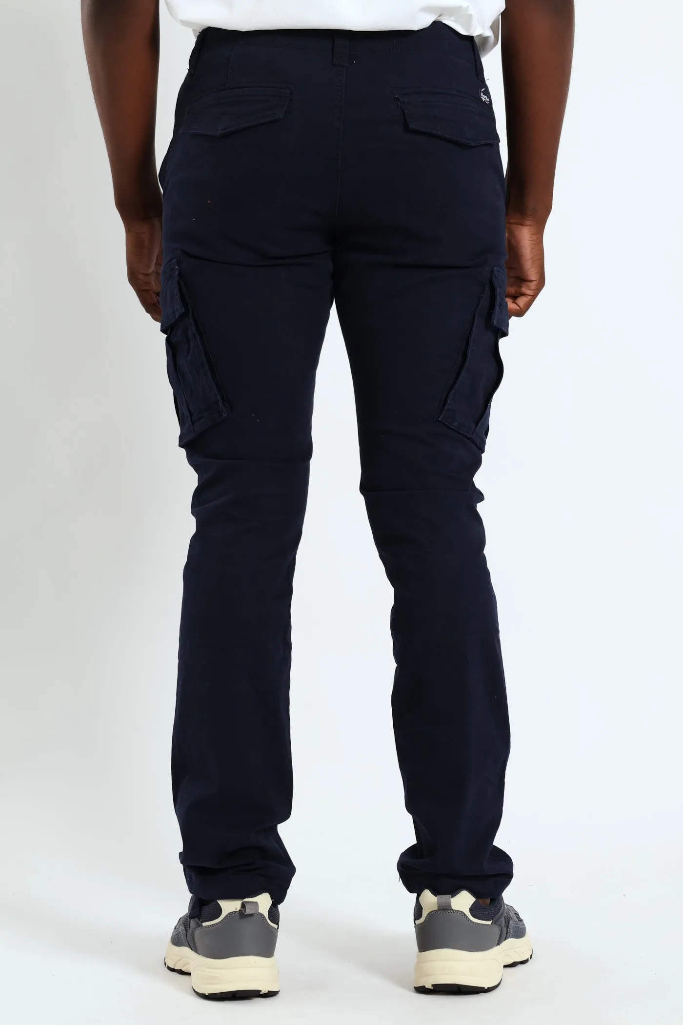 Stretch Twill Cargo Pants - Navy sold by Edgars product image thumbnail 3