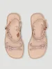 Girls Knotted Embellished Sandal - Rose Gold sold by Edgars