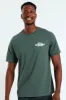 Mt Stone Front & Back Print Tee - Fatigue sold by Edgars