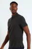 Basic Regular Fit Golfer - Charcoal Melange sold by Edgars
