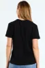 Painted Floral Tee - Black sold by Edgars
