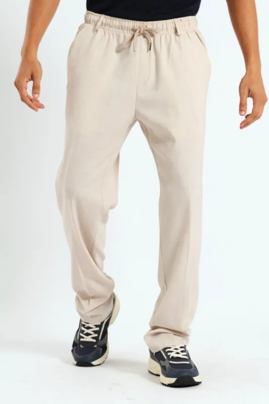 Elastic Trousers - Neutral sold by Edgars