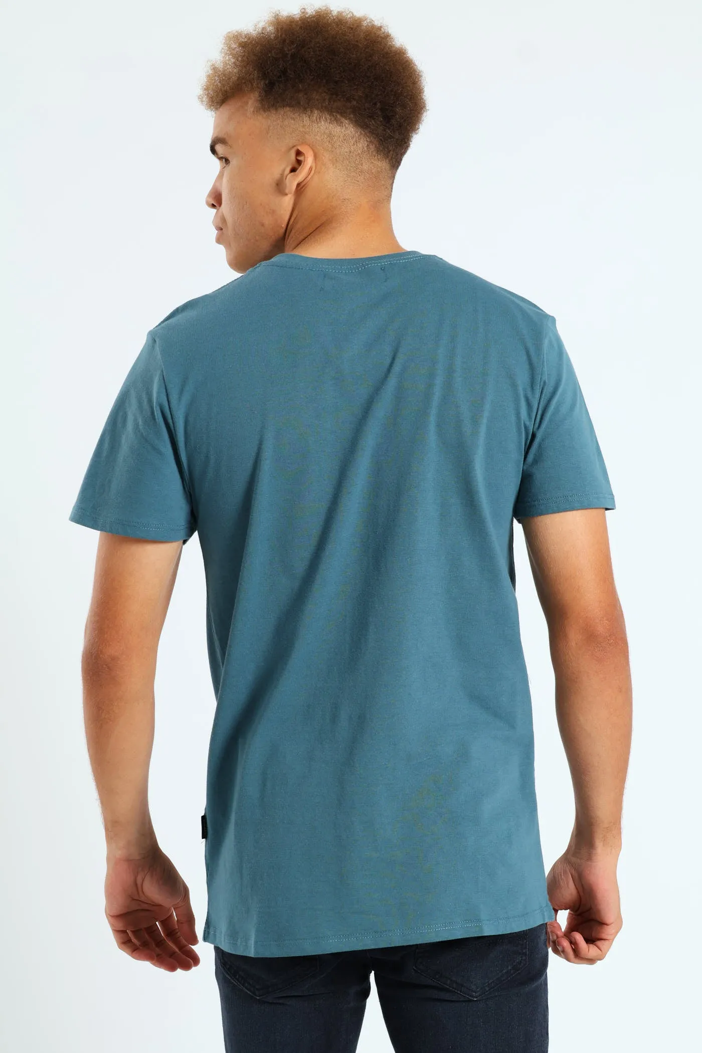 Short Sleeve Basic Print Tee - Dark Blue sold by Edgars product image thumbnail 4