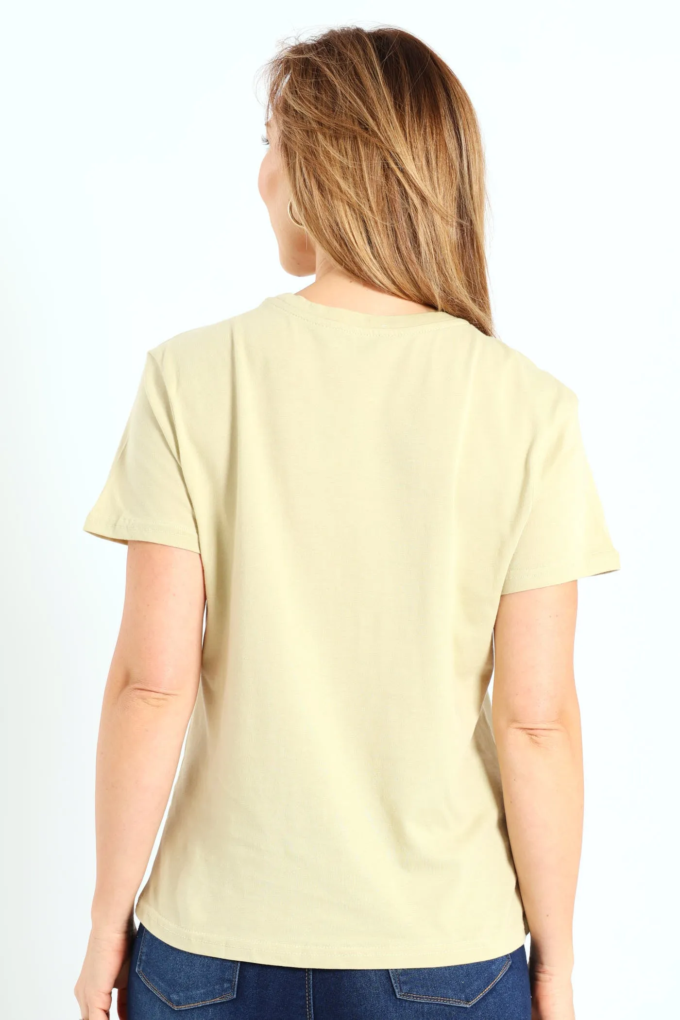 Profile Head Wrap With Bowl Tee - Khaki Mist Green sold by Edgars product image thumbnail 3